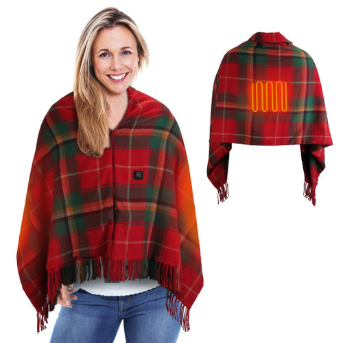 79x24In USB Heated Shawl 