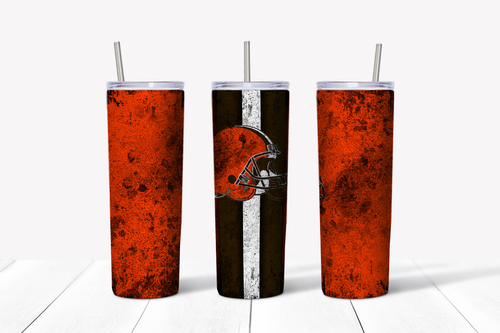 Stainless Steel Tumbler -Football