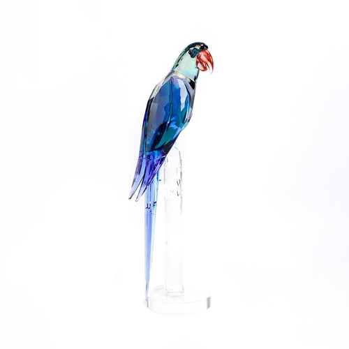 Swarovski Jungle Beats Banjo The Green Macaw Figurine