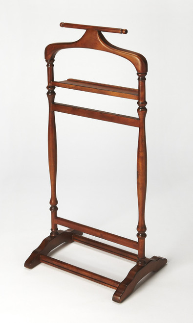 Homeroots Organization Judson Olive Ash Burl Valet Stand