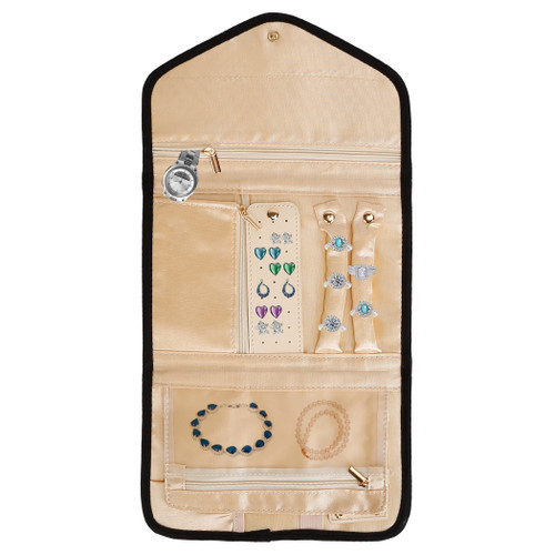 Travel Jewelry Organizer Case Foldable 
