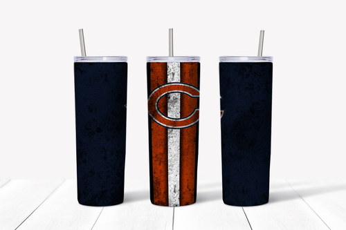 Stainless Steel Tumbler -Football
