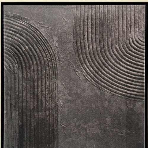 Embrace I Silver Floater Frame Wall Art