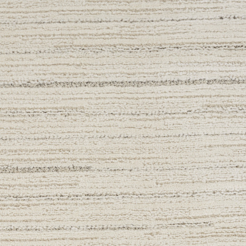 6' X 9' Gray And Ivory Abstract Area Rug