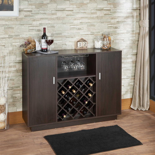 47" Espresso Server with Two Doors