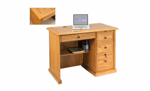 Classic Harvest Oak Hardwood Desk
