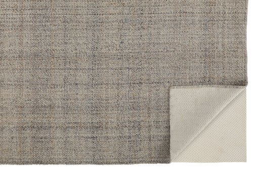 8' X 10' Ivory Tan And Gray Hand Woven Area Rug