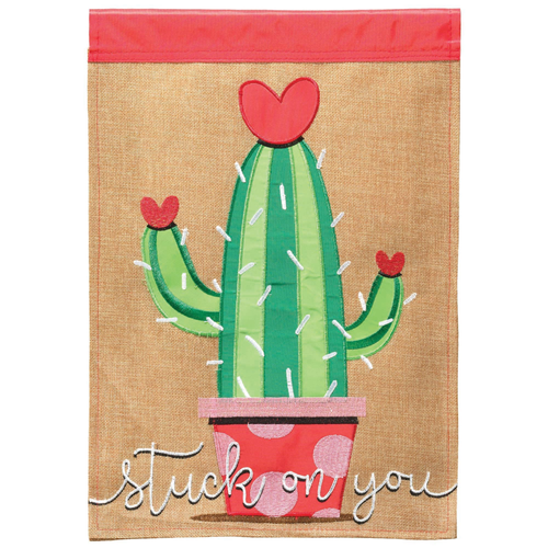 Flag Cactus Stuck On You Polyester 