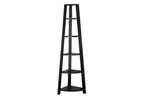 Homeroots Office Cappuccino Bookshelf, Cappuccino Finish