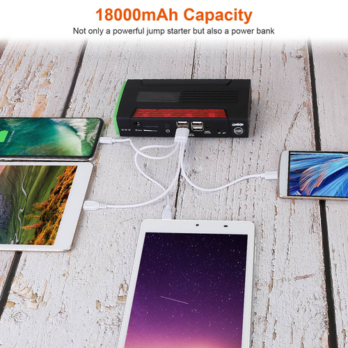 Car Jump Starter Booster Battery Charger Power Bank 