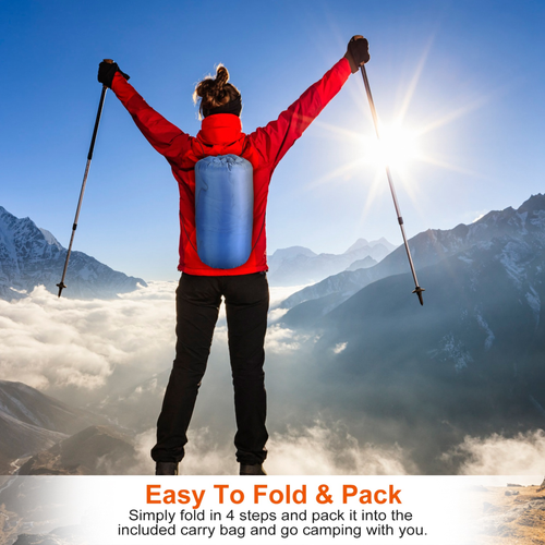 Camping Sleeping Bags for Adults Teens Moisture-Proof Hiking Sleep Bag