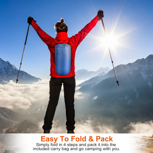 Camping Sleeping Bags for Adults Teens Moisture-Proof Hiking Sleep Bag