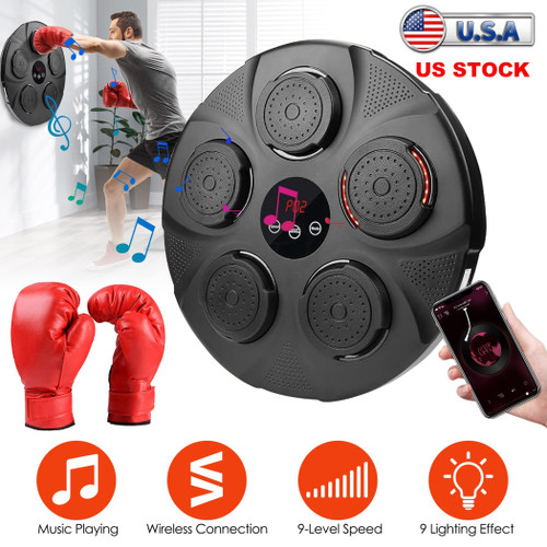 Music Boxing Machine Electronic Wall Target