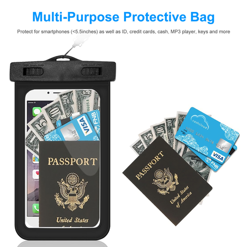 Waterproof Phone Case IPX8 Waterproof Phone Pouch 