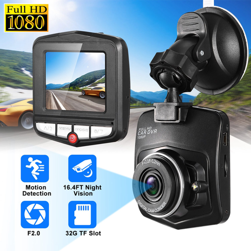 FHD 1080P Car DVR Dash Cam Vehicle Video Recorder