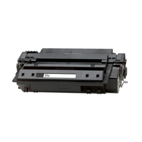 Reflection Toner, Black, 13,000 pg yield, MICR, TAA,( Replaces OEM# Q7551XMICR )