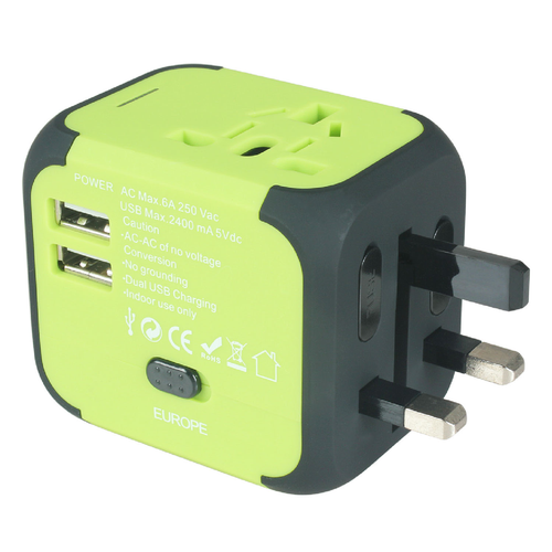 Universal Travel Adapter AC Power Plug Adapter 