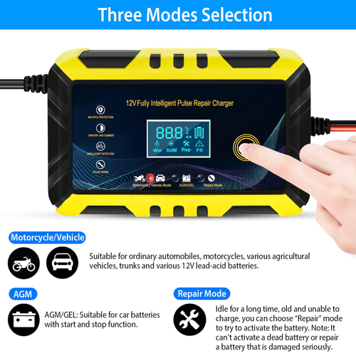 Car Battery Charger 12V/6A Smart 