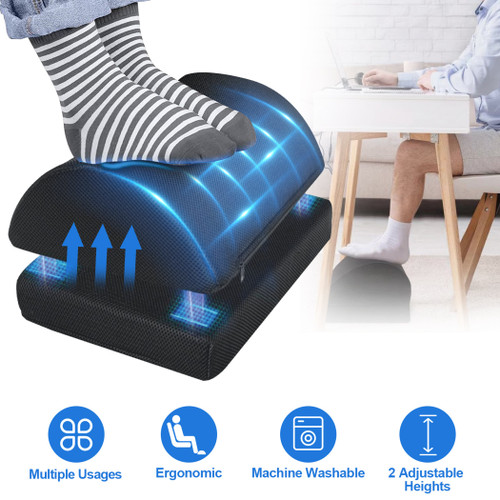 Under Desk Office Footrest Memory 