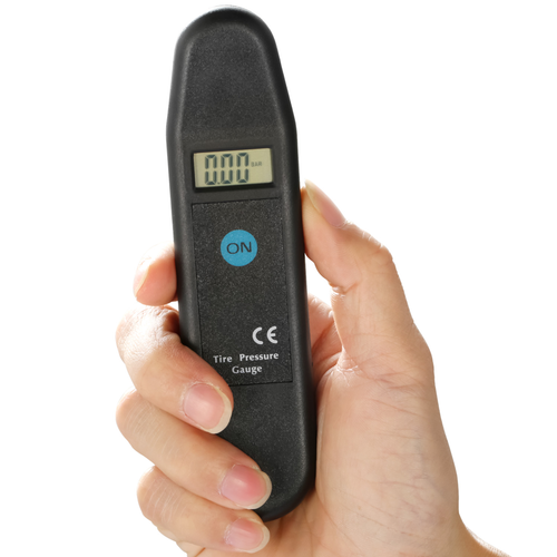Auto Digital Tire Pressure Gauge 100 PSI 4 Set