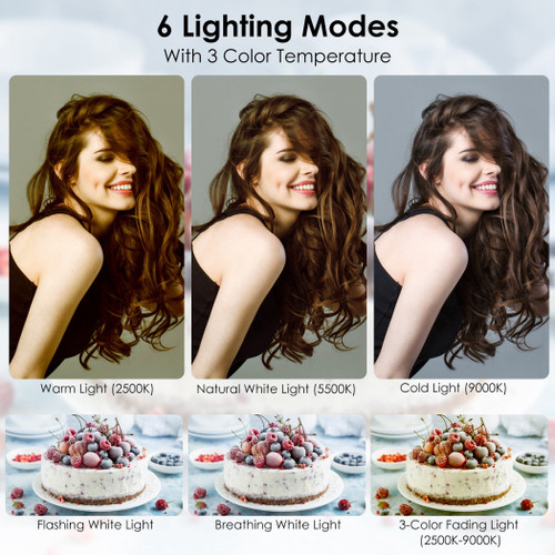 Magnetic Selfie Phone Light Portable Phone Fill Light LED Phone Ring Light 