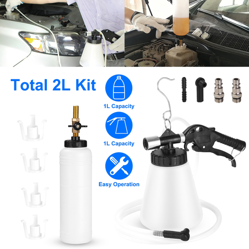 1L Pneumatic Air Brake Fluid Bleeder Kit 