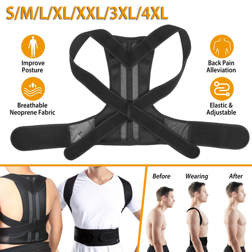 Unisex Back Posture Corrector Lumbar Upper Back