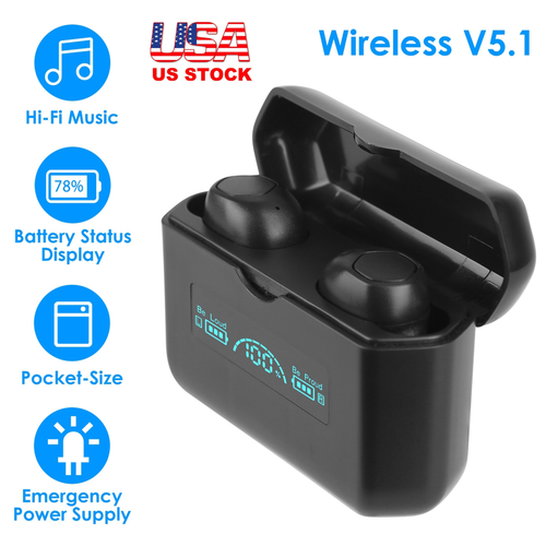 5.1 TWS Wireless Earbuds Headphone