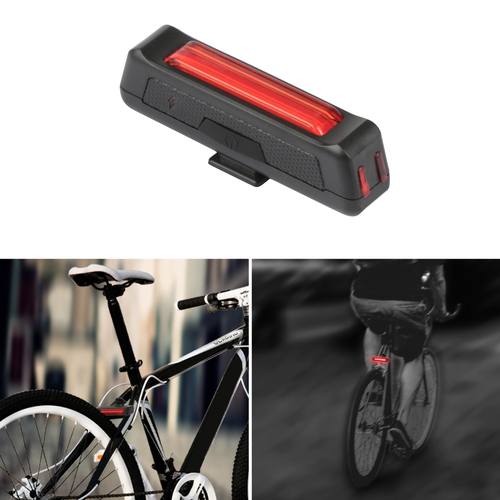 Rechargeable Red LED Bike Taillight