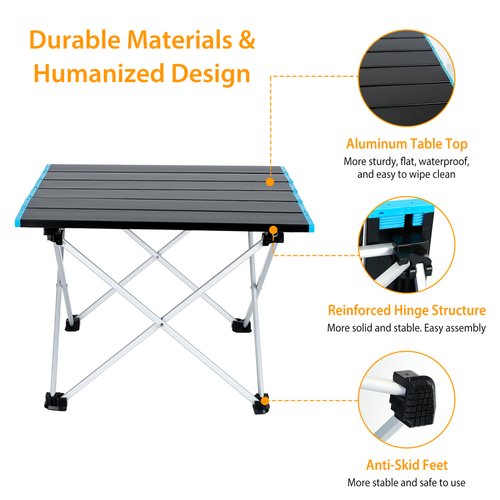 Folding Camping Table Aluminum Alloy 