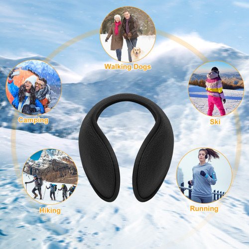 2Pcs Ear Warmers Unisex Winter 