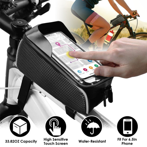 Bike Phone Front Frame Bag