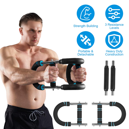 Adjustable Twister Arm Exerciser Spring Workout Bar