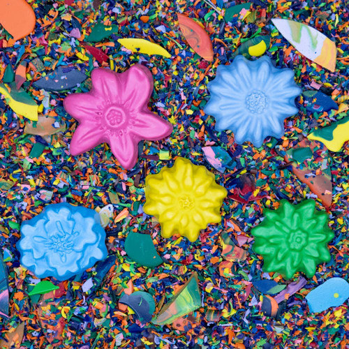 Flower Crayon Set
