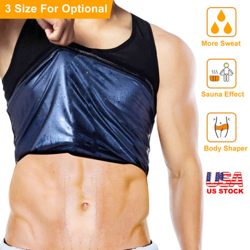 Men Sweat Vest Waist Trainer Shaper