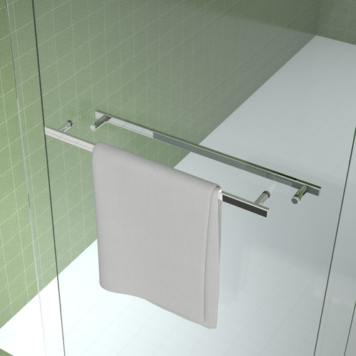 70" White Glass Sliding Closet Doors