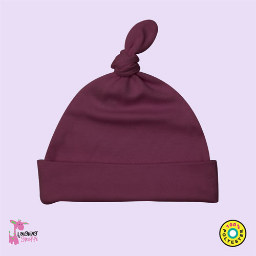 The Laughing Giraffe Knotted Baby Beanie Hats
