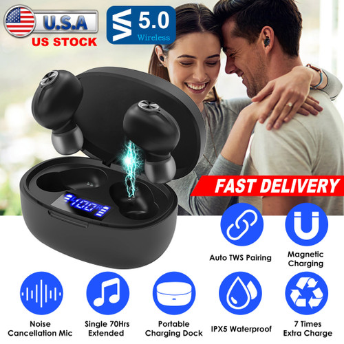 TWS Wireless 5.0 Earbuds In-Ear Stereo Headset 