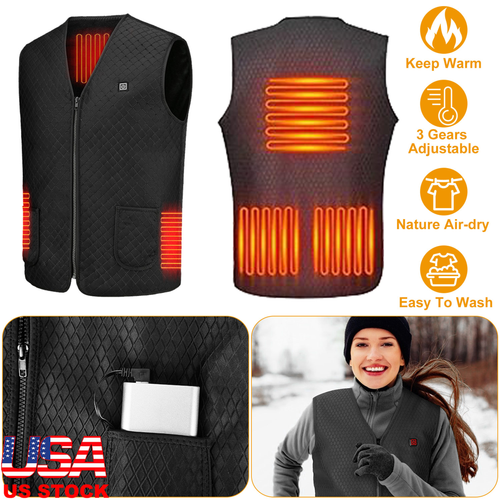 Heat Jacket Vest 3 Heating Gear 