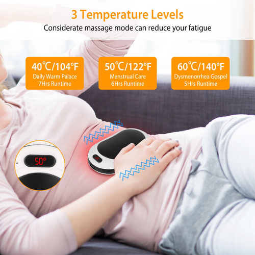 Portable Hand Warmer 10000mAh Power Bank Rechargeable Pocket Warmer 