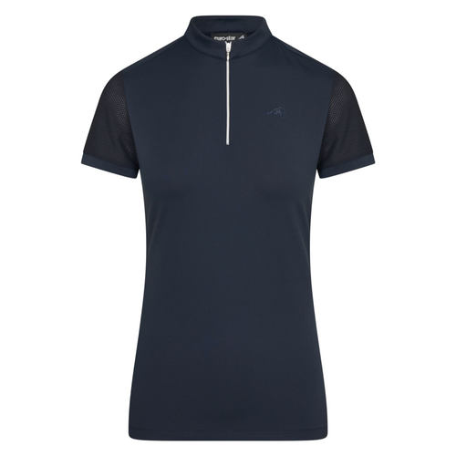 Euro-Star ES Valentina Half-Zip Top-Navy-M