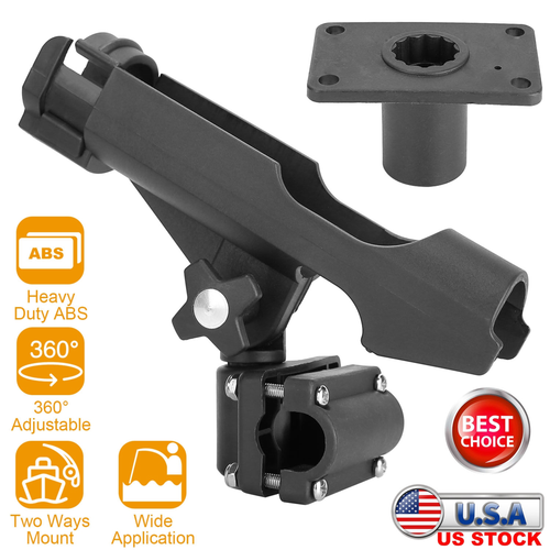 Boat Fishing Pole Rod Holder 