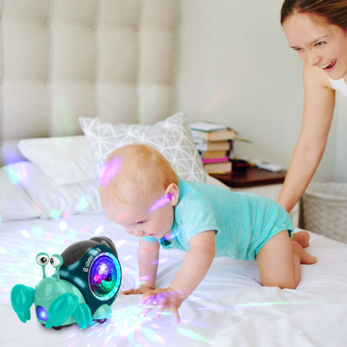 Crawling Crab Baby Toy Electric InFan