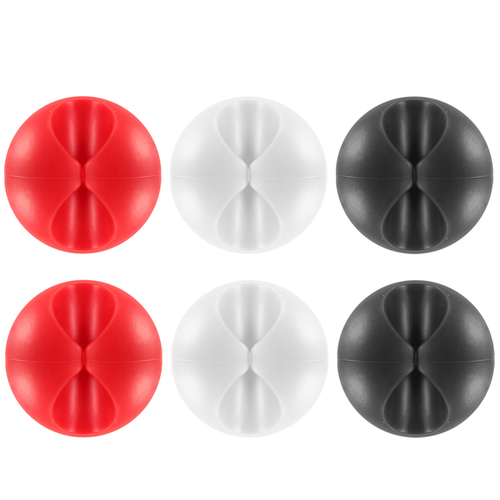 6 Packs Cable Clips Adhesive Wire Cord Clamps 