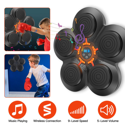 Music Boxing Machine Electronic Wall Target Punching Pad