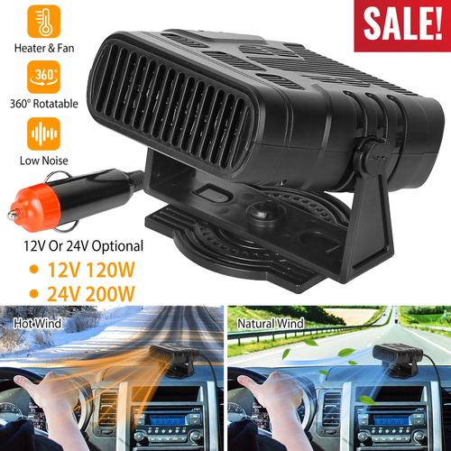 24V 200W  Portable Car Heater Heating Fan 