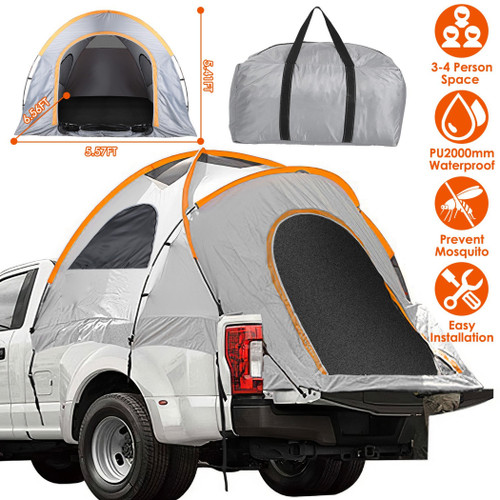 Truck Bed Tent Waterproof Windproof Pickup Truck Tent