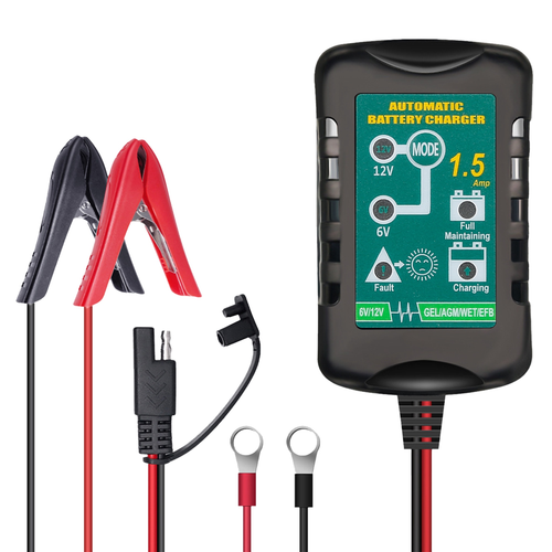 13.8V 1.5A Automatic Lead Acid Battery