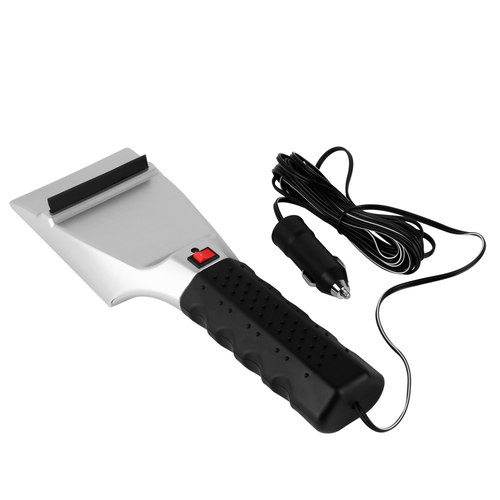 12V Car Electric Heated Ice Snow Scraper Window Ice Remover 
