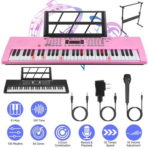 61 Keys Digital Music Keyboard Electric Piano